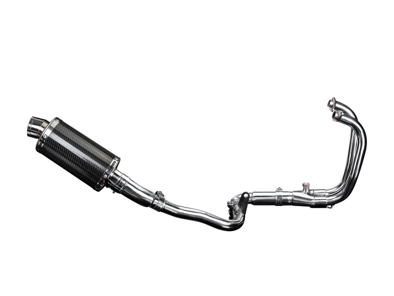 DELKEVIC Kawasaki KLE 300 Versys-X Full Exhaust System with DS70 9" Carbon Silencer