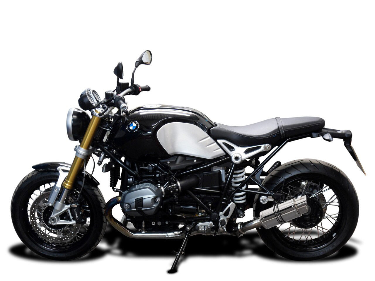 DELKEVIC BMW R nineT Slip-on Exhaust Mini 8"