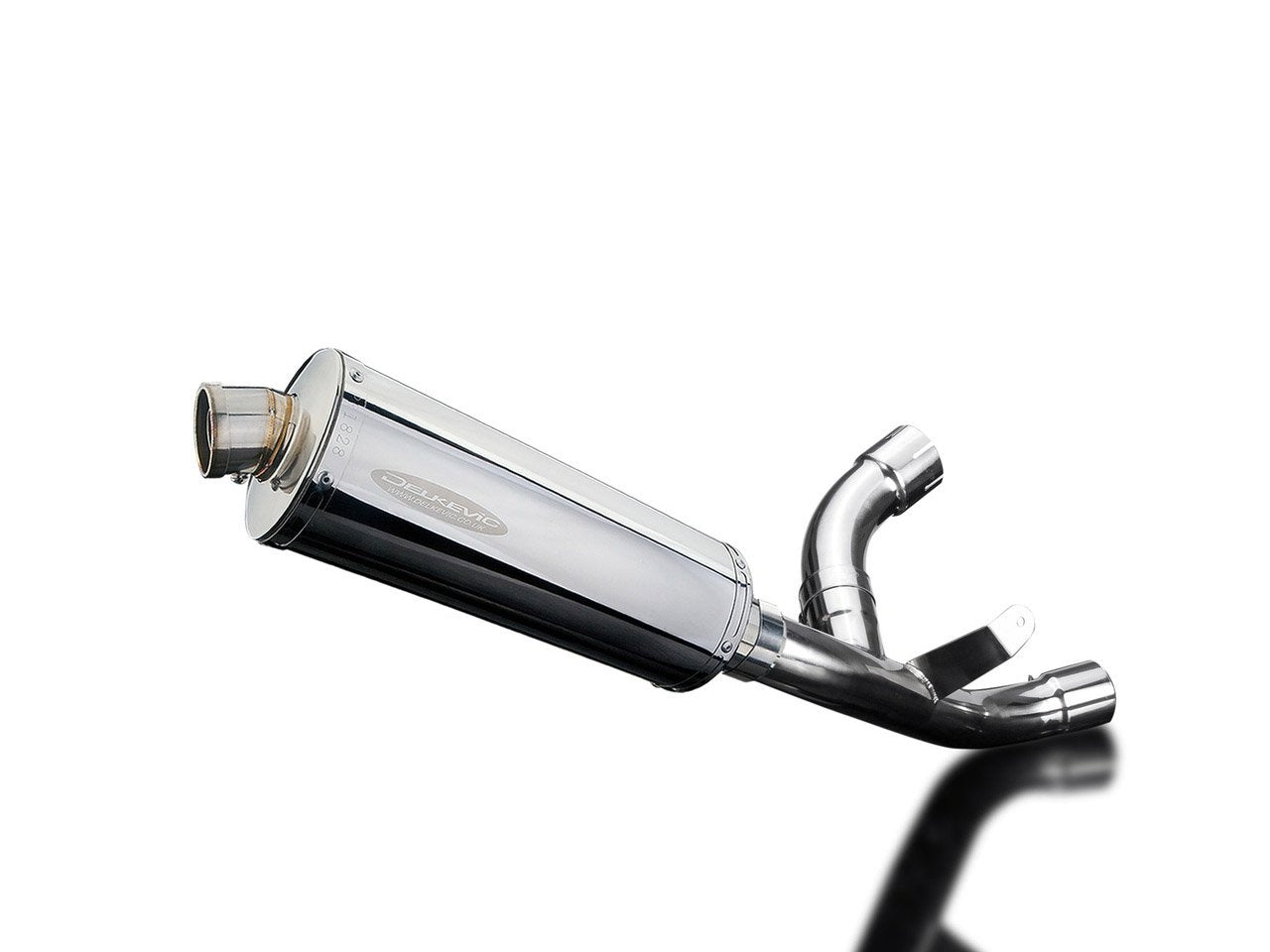 DELKEVIC Ducati Supersport 939 (17/20) De-Cat Slip-on Exhaust Stubby 14"