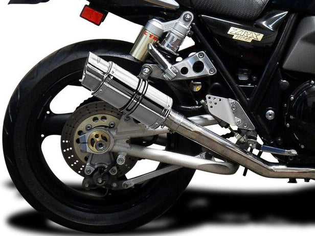 DELKEVIC Kawasaki ZRX1100 / ZRX1200 Full Exhaust System Mini 8"