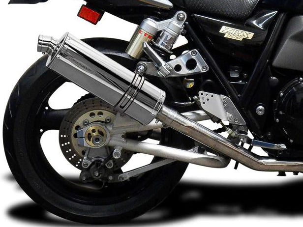 DELKEVIC Kawasaki ZRX1100 / ZRX1200 Full Exhaust System Stubby 14"