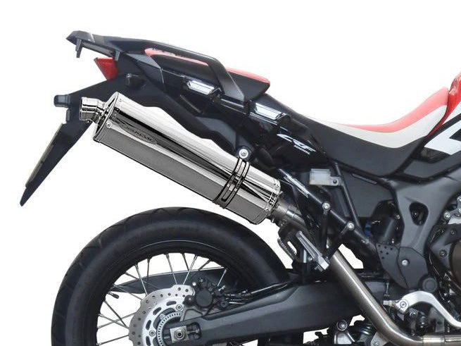 DELKEVIC Honda CRF1000L Africa Twin (16/19) Full 2-1 Exhaust System with Stubby 18" Silencer