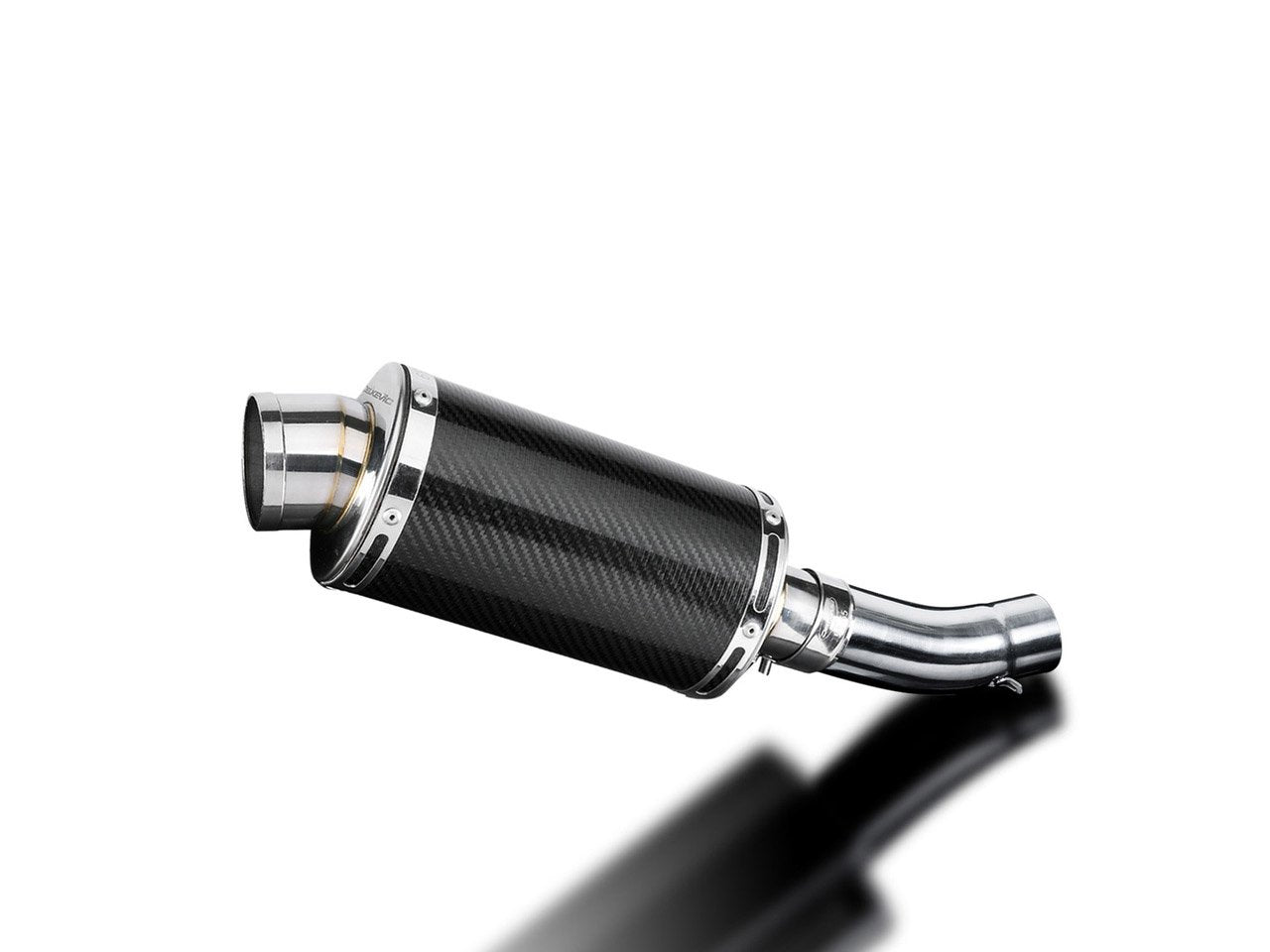 DELKEVIC Ducati Scrambler Desert Sled Slip-on Exhaust DS70 9" Carbon