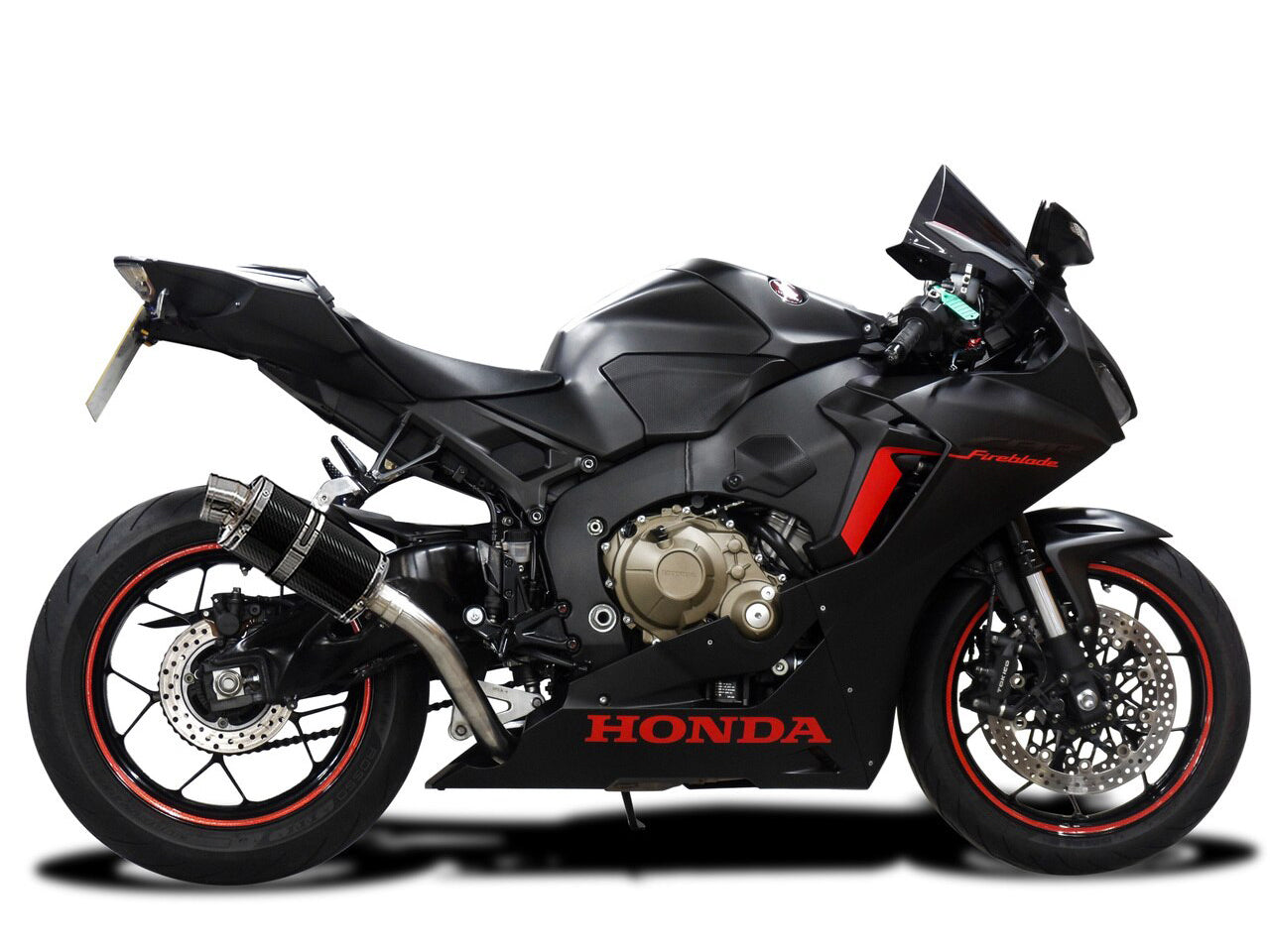 DELKEVIC Honda CBR1000RR (17/19) Slip-on Exhaust DS70 9" Carbon