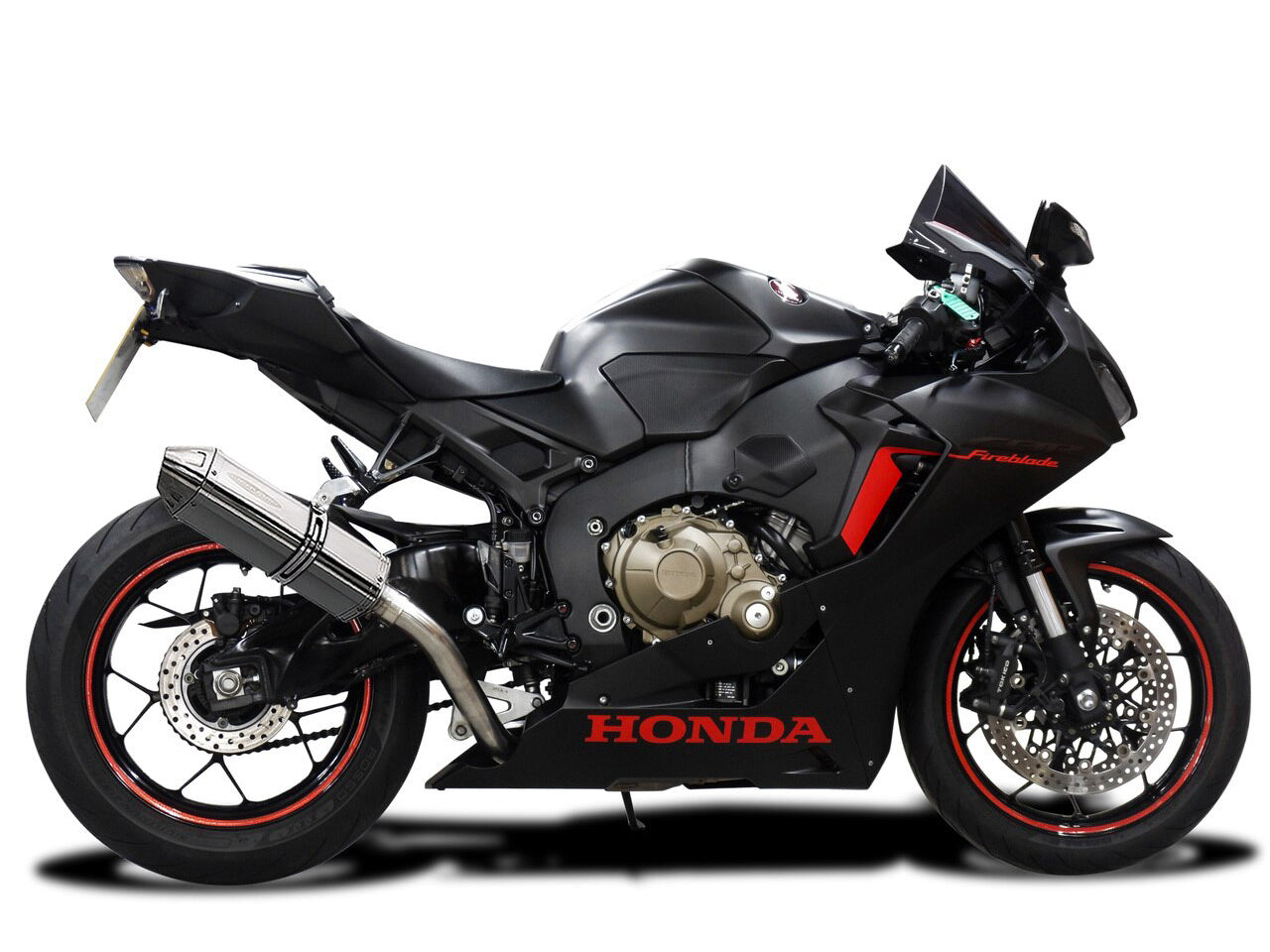 DELKEVIC Honda CBR1000RR (17/19) Slip-on Exhaust 13" Tri-Oval