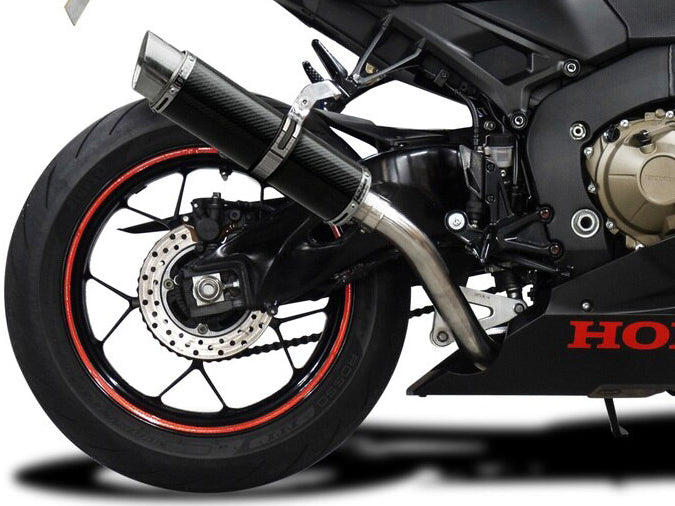 DELKEVIC Honda CBR1000RR (17/19) Slip-on Exhaust DL10 14" Carbon