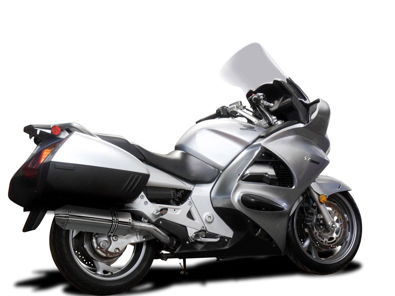 DELKEVIC Honda ST1300 (02/16) Slip-on Exhaust 13" Tri-Oval