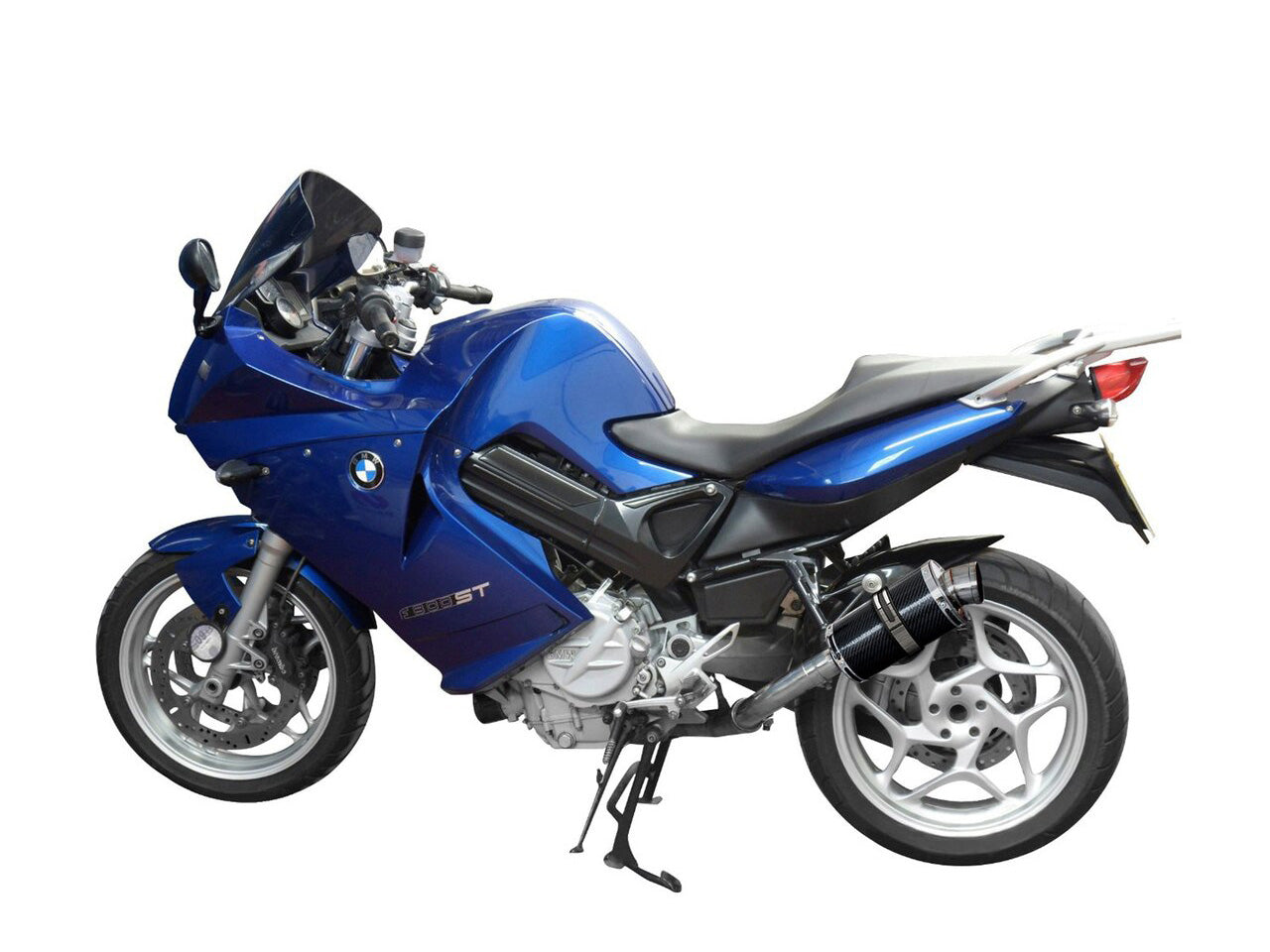 DELKEVIC BMW F800S / F800ST Slip-on Exhaust DS70 9" Carbon