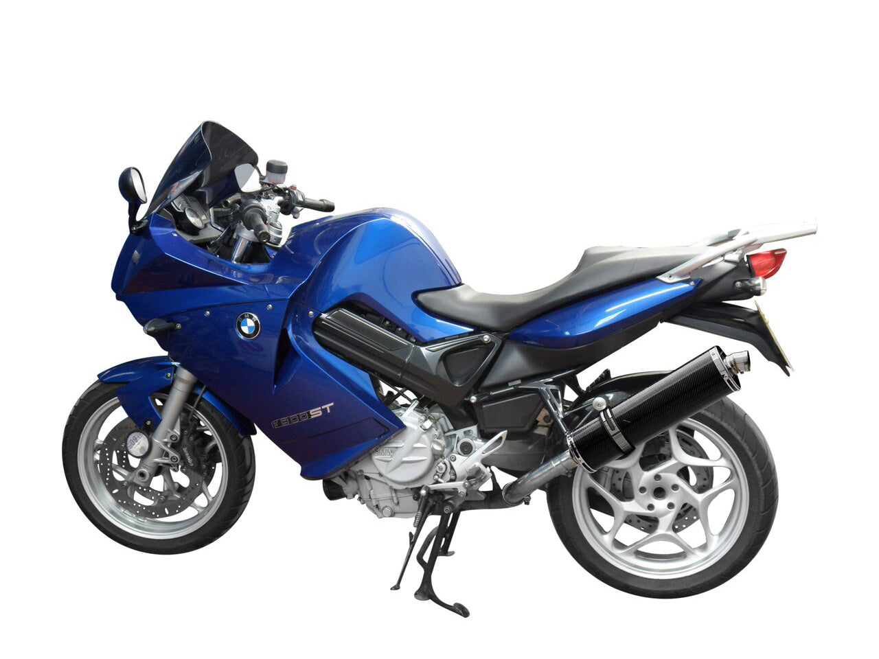 DELKEVIC BMW F800S / F800ST Slip-on Exhaust Stubby 18" Carbon