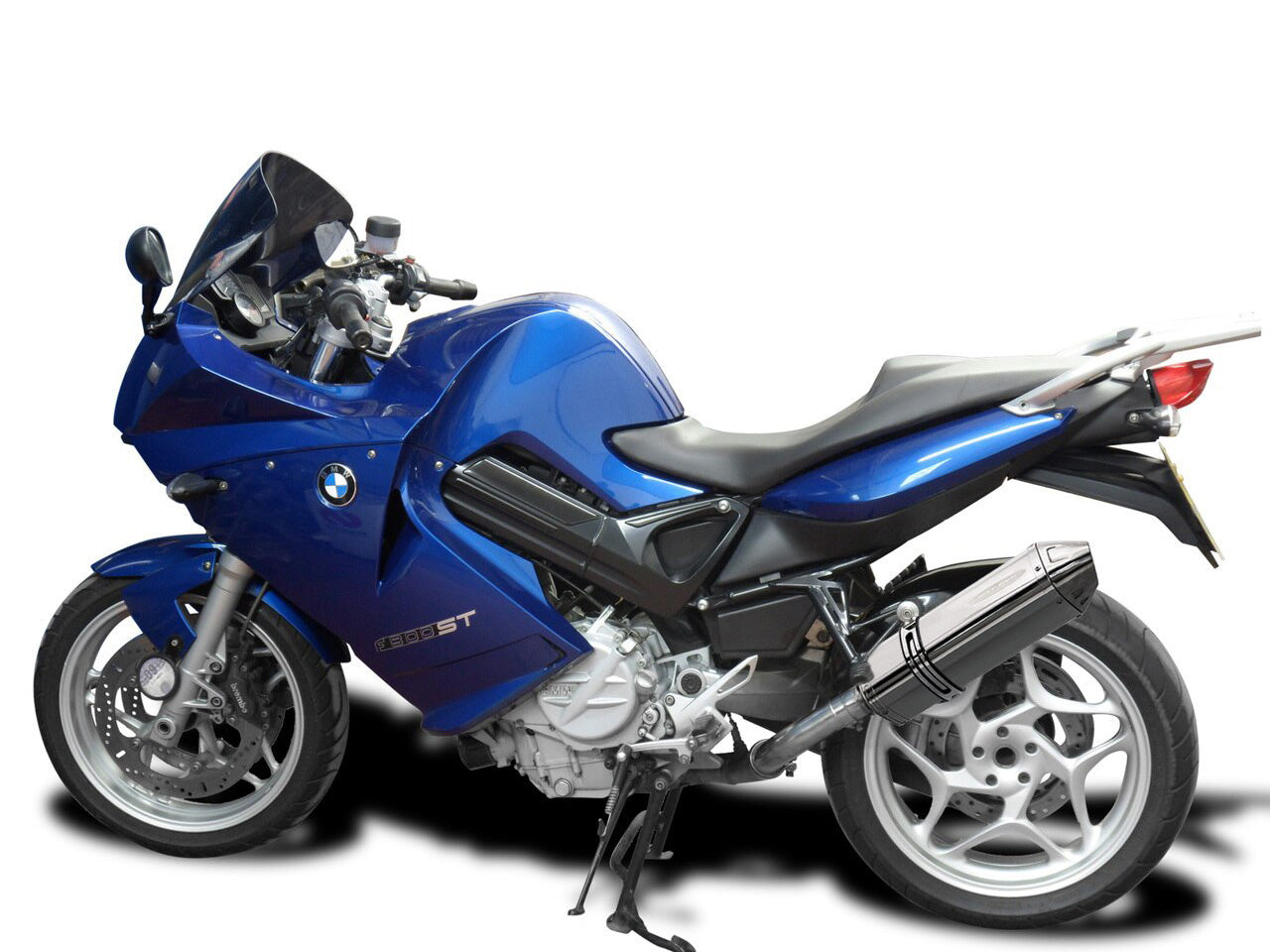 DELKEVIC BMW F800S / F800ST Slip-on Exhaust 13" Tri-Oval