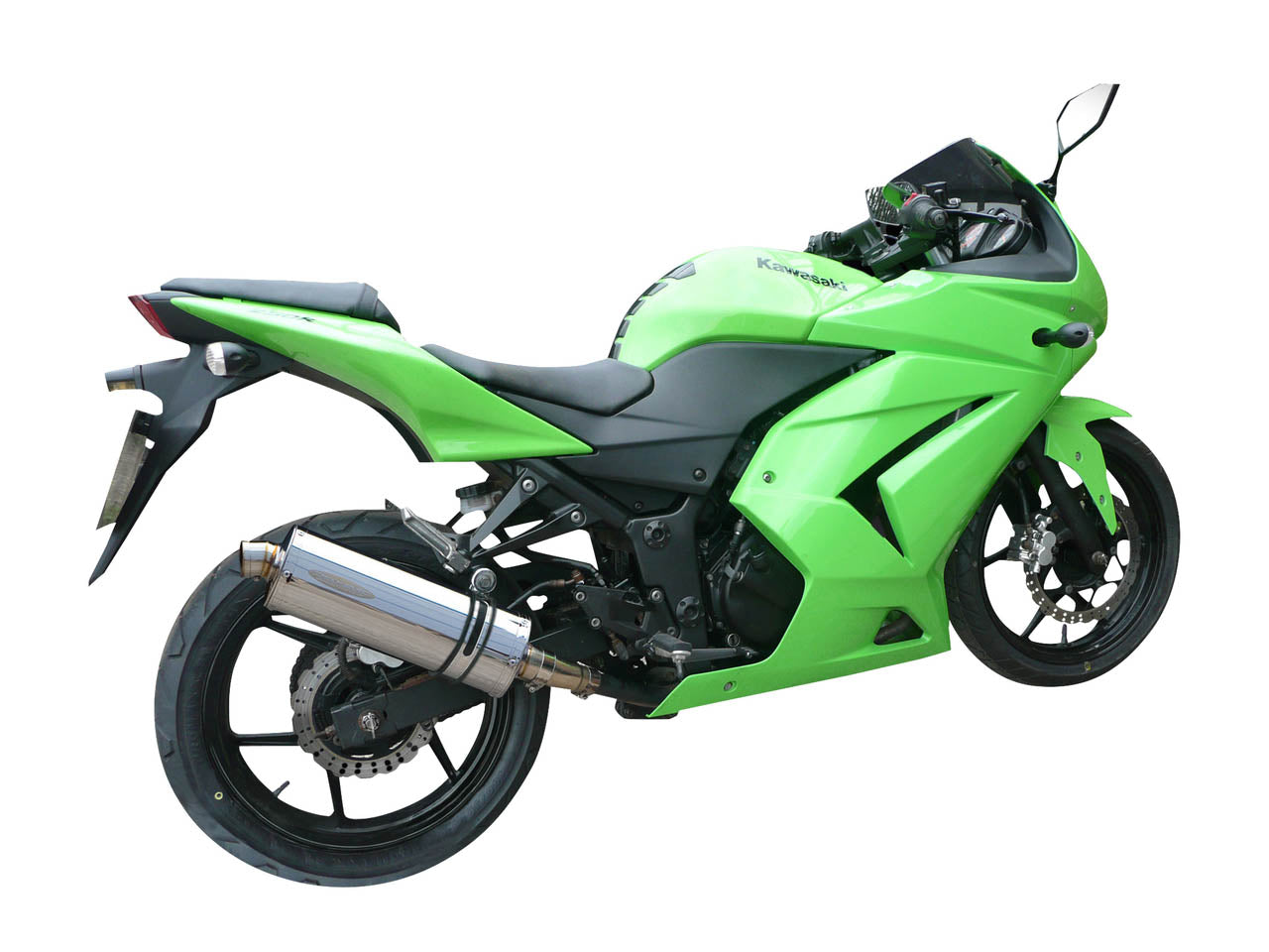 DELKEVIC Kawasaki Ninja 250R (11/13) Full Exhaust System with Stubby 14" Silencer