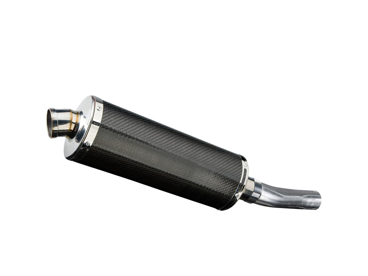 DELKEVIC Honda CBR500R Slip-on Exhaust Stubby 14" Carbon