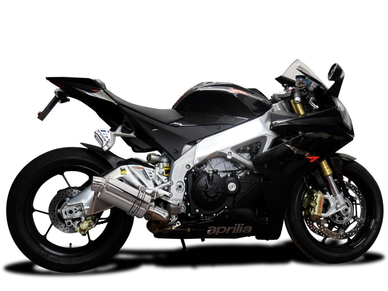 DELKEVIC Aprilia RSV4 (09/14) Slip-on Exhaust SS70 9"