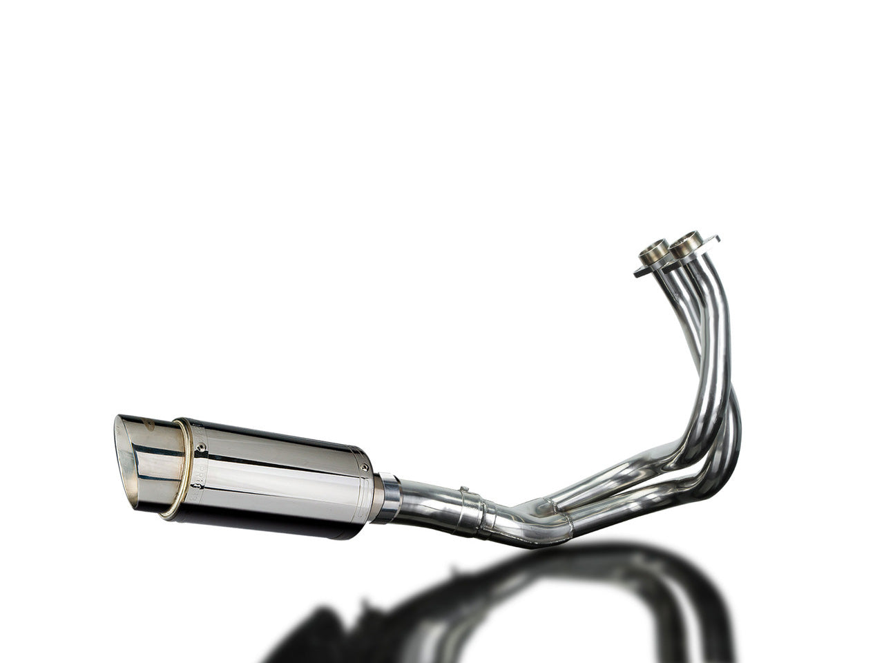 DELKEVIC Kawasaki KLE650 Versys (15/21) Full Exhaust System Mini 8"