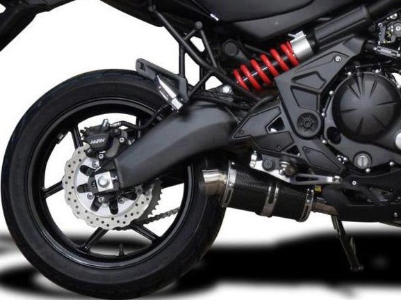 DELKEVIC Kawasaki KLE650 Versys (15/21) Full Exhaust System DS70 9" Carbon