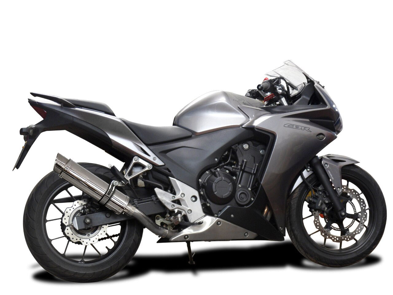 DELKEVIC Honda CBR500R Slip-on Exhaust SL10 14"