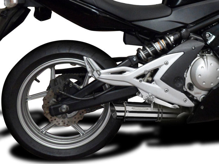 DELKEVIC Kawasaki Ninja 650 (06/11) Full Exhaust System with SL10 14" Silencer