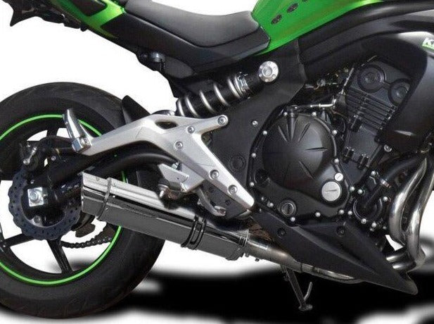 DELKEVIC Kawasaki Ninja 650 / ER-6 Full Exhaust System with SL10 14" Silencer
