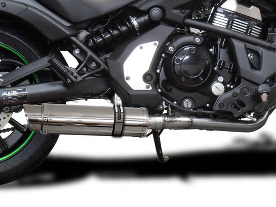 DELKEVIC Kawasaki Vulcan S EN650 (15/20) Full Exhaust System with SL10 14" Silencer