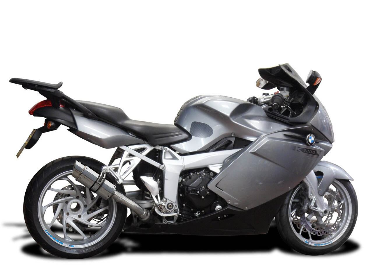 DELKEVIC BMW K1200S Slip-on Exhaust Mini 8"
