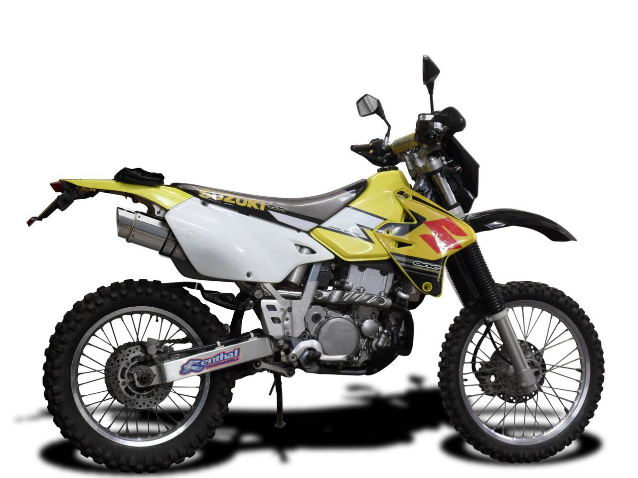 DELKEVIC Suzuki DR-Z400S / DR-Z400SM Full Exhaust System with Mini 8" Silencer