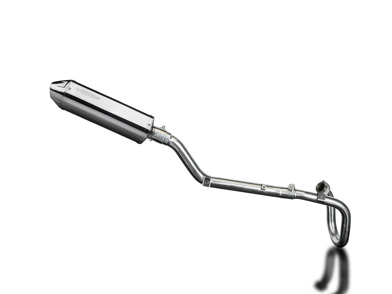 DELKEVIC Suzuki DR-Z400S / DR-Z400SM Full Exhaust System with 13" Tri-Oval Silencer