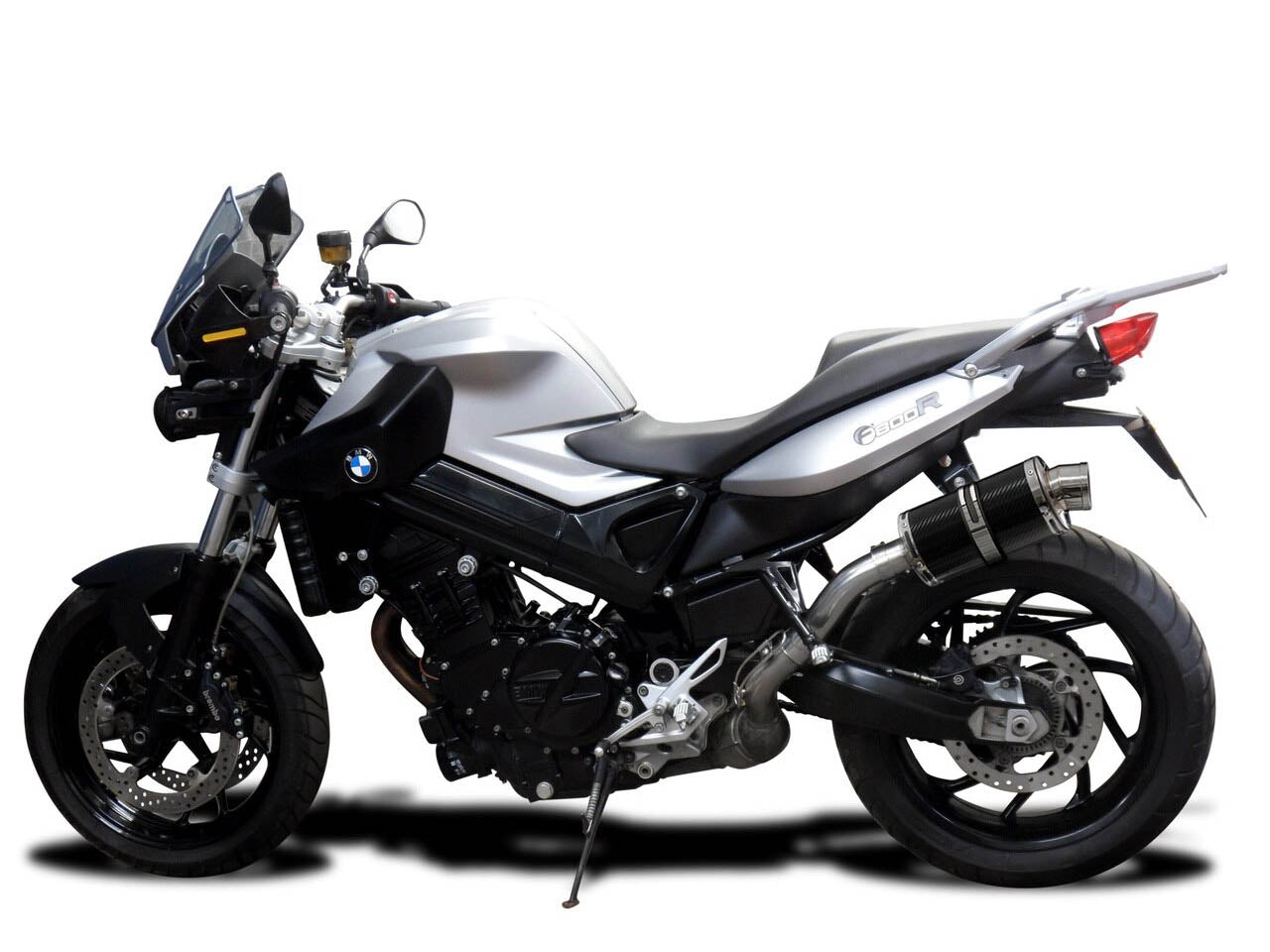 DELKEVIC BMW F800R (09/16) Slip-on Exhaust DS70 9" Carbon