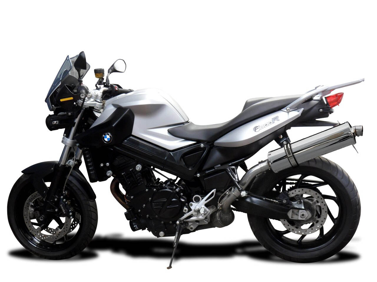 DELKEVIC BMW F800R (09/16) Slip-on Exhaust Stubby 18"