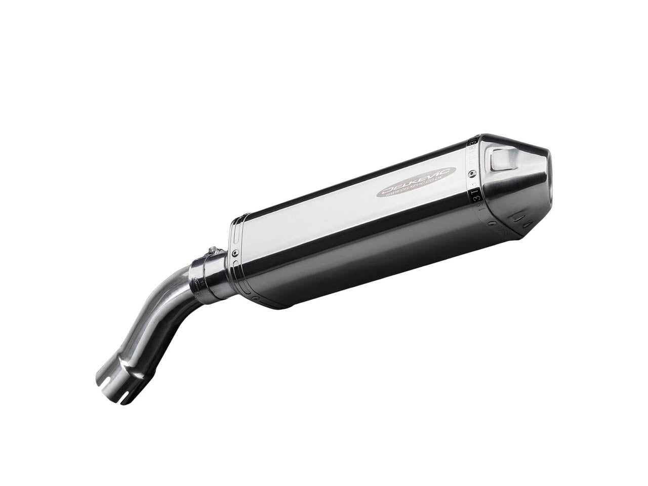 DELKEVIC BMW F800R (09/16) Slip-on Exhaust 13" Tri-Oval