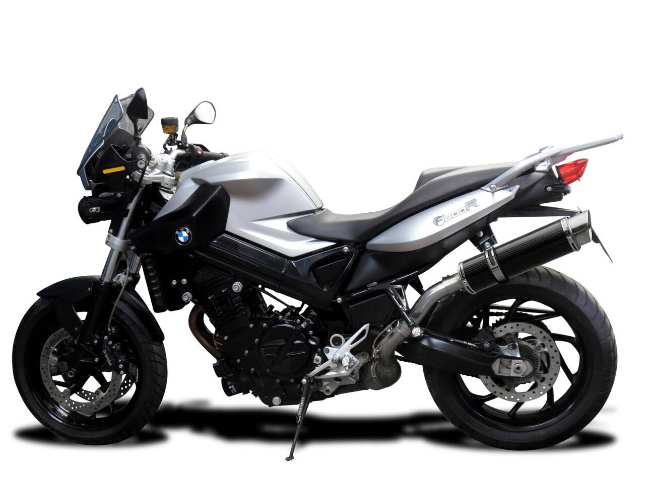 DELKEVIC BMW F800R (09/16) Slip-on Exhaust DL10 14" Carbon
