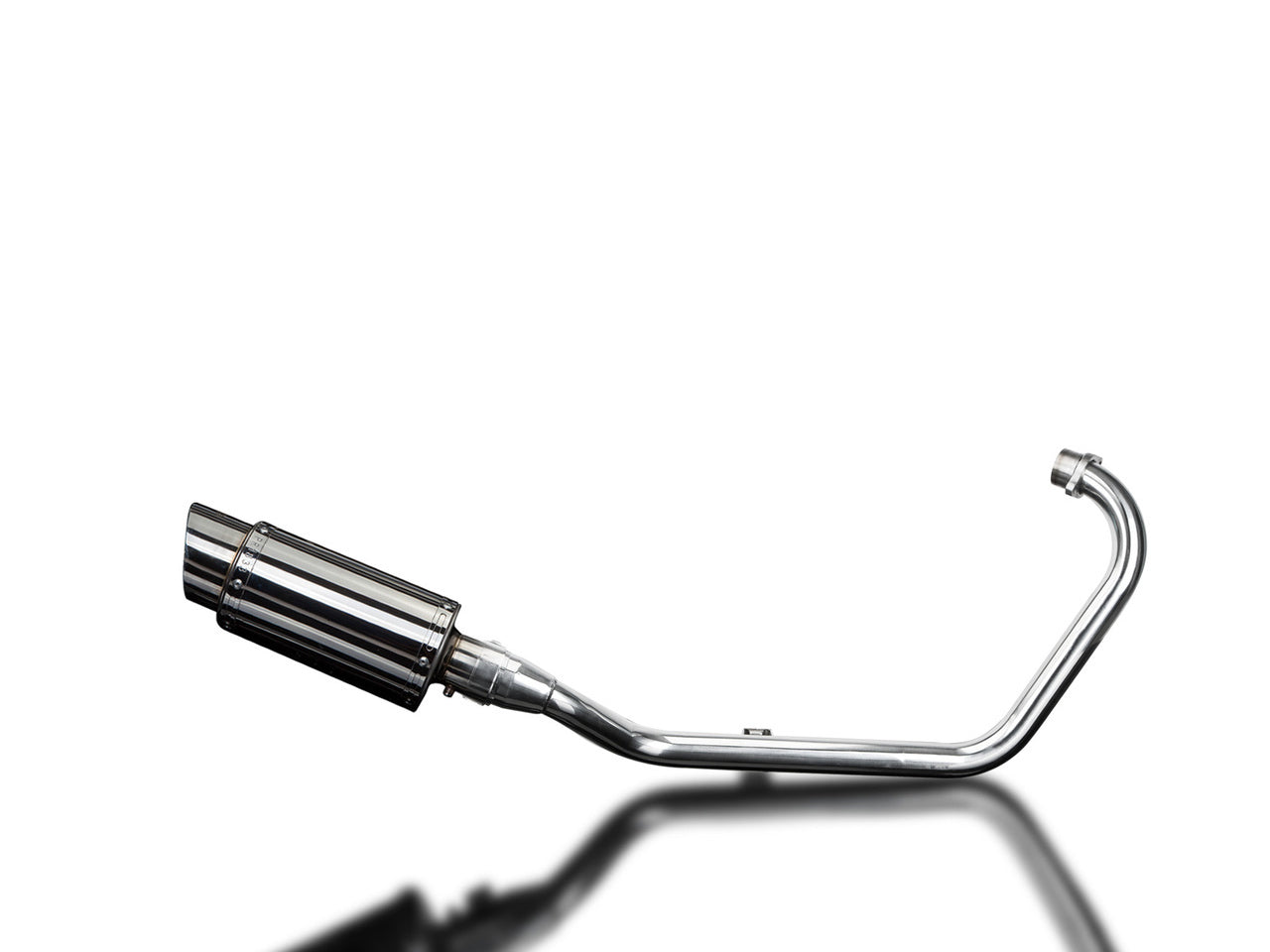 DELKEVIC Honda CB125F (15/18) Full Exhaust System with Mini 8" Silencer