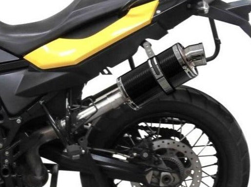 DELKEVIC BMW F650GS / F700GS / F800GS Slip-on Exhaust DS70 9" Carbon