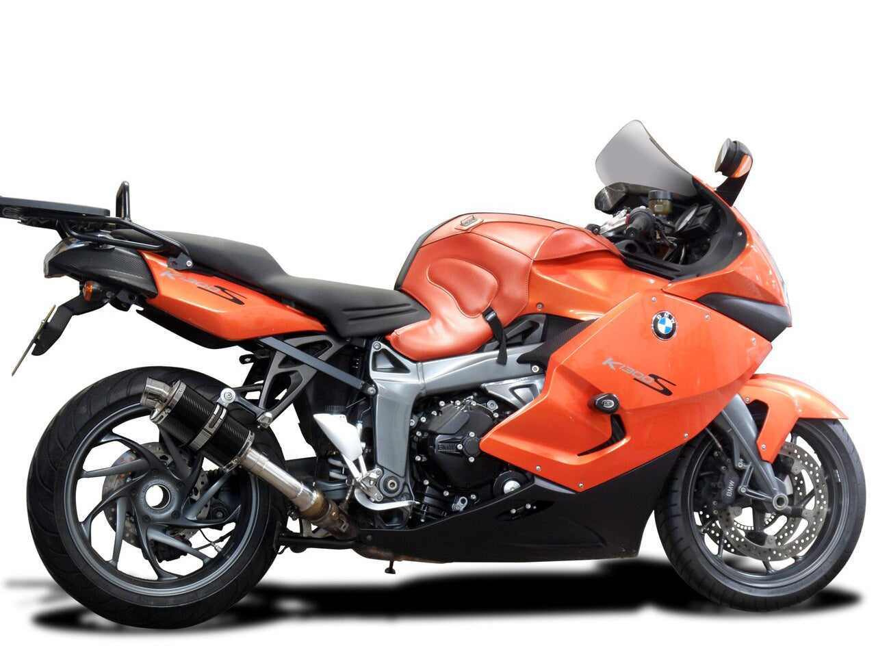 DELKEVIC BMW K1300S Slip-on Exhaust DS70 9" Carbon