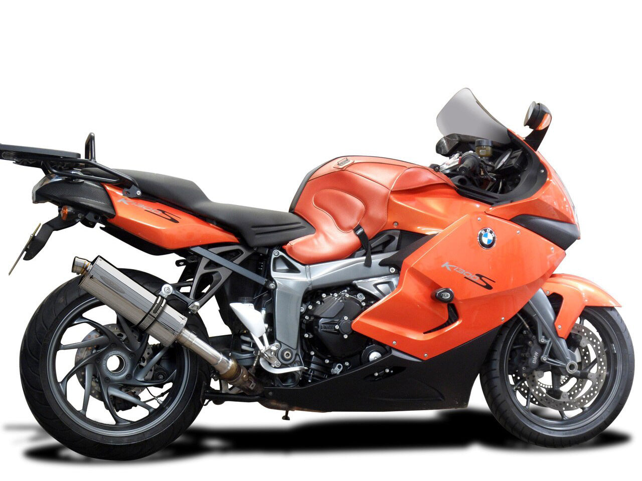 DELKEVIC BMW K1300S Slip-on Exhaust Stubby 14"