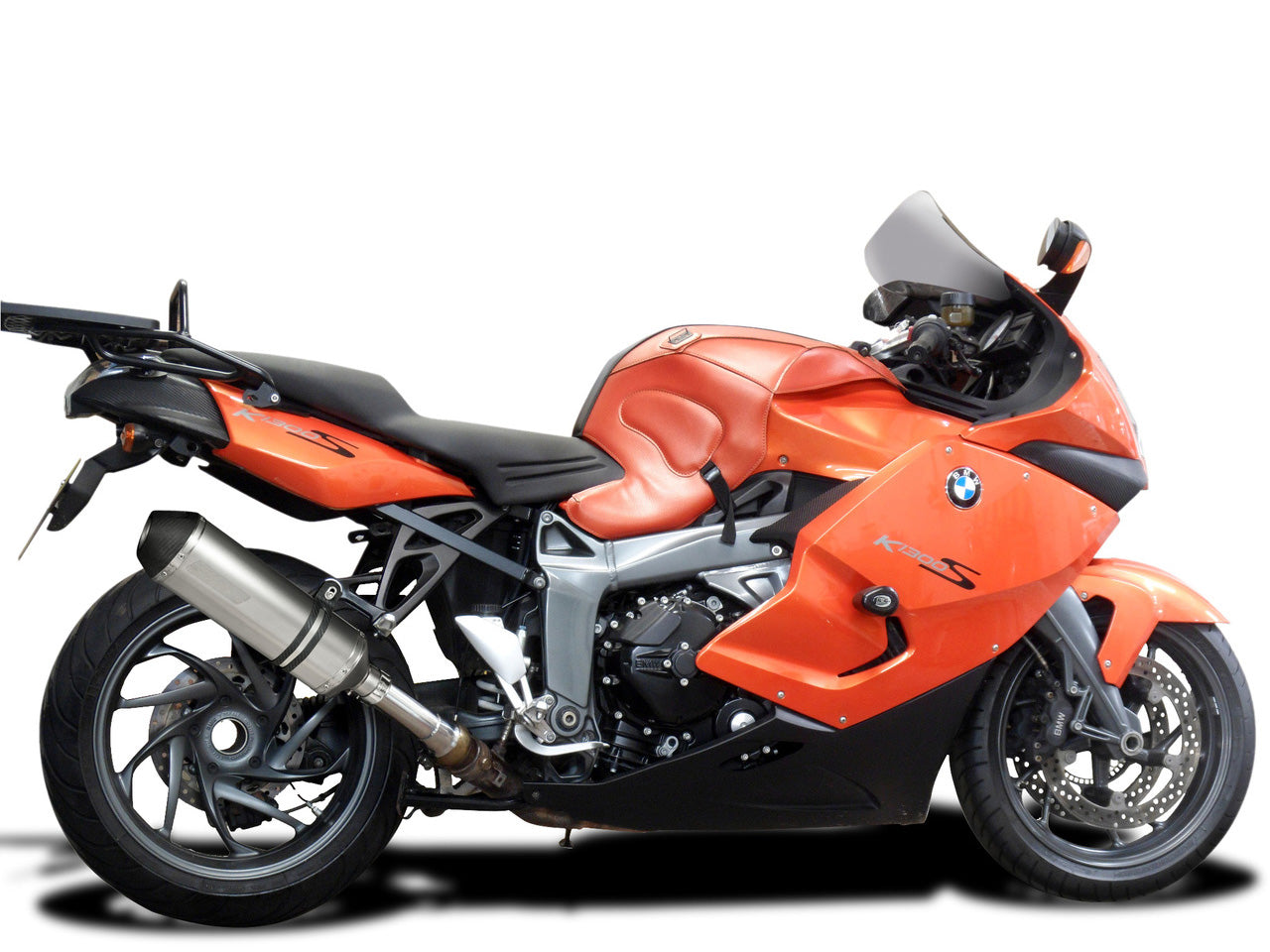 DELKEVIC BMW K1300S Slip-on Exhaust 13.5" X-Oval Titanium