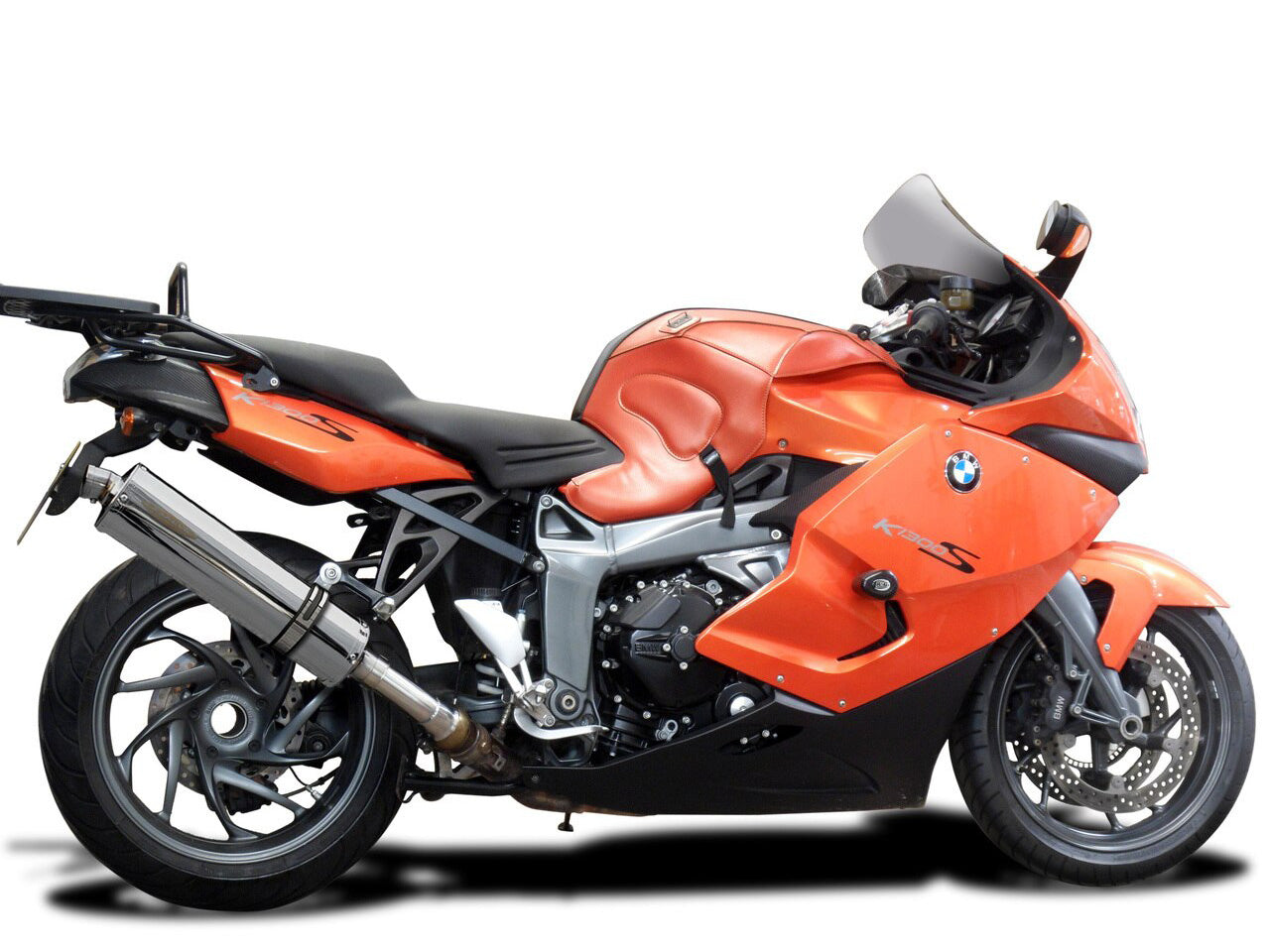 DELKEVIC BMW K1300S Slip-on Exhaust Stubby 18"