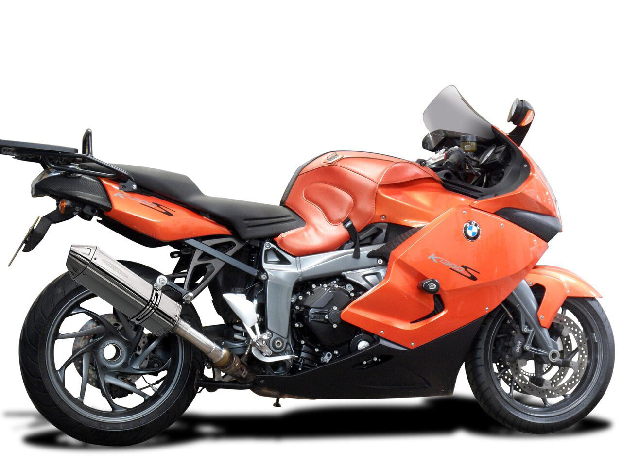 DELKEVIC BMW K1300S Slip-on Exhaust 13" Tri-Oval