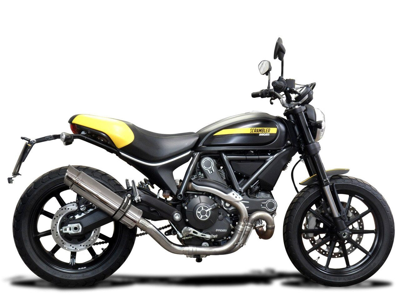 DELKEVIC Ducati Scrambler 800 Slip-on Exhaust SL10 14"