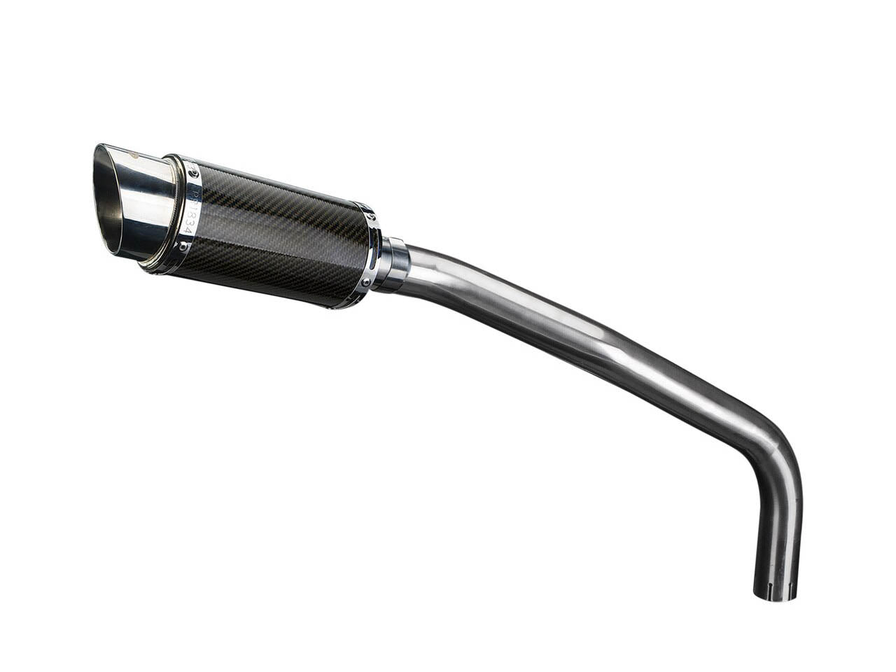 DELKEVIC Honda CBR600RR (07/12) Slip-on Exhaust Mini 8" Carbon