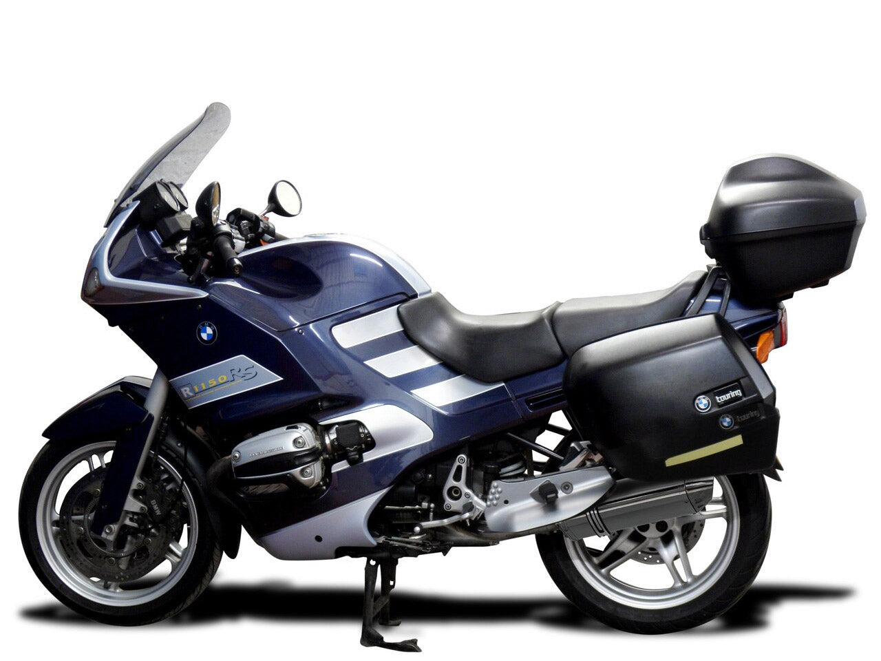 DELKEVIC BMW R1150RS Slip-on Exhaust 13" Tri-Oval
