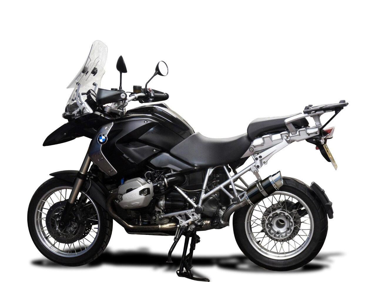 DELKEVIC BMW R1200GS (10/12) Slip-on Exhaust Mini 8" Carbon