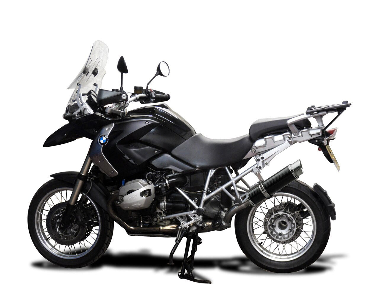 DELKEVIC BMW R1200GS (10/12) Slip-on Exhaust DL10 14" Carbon