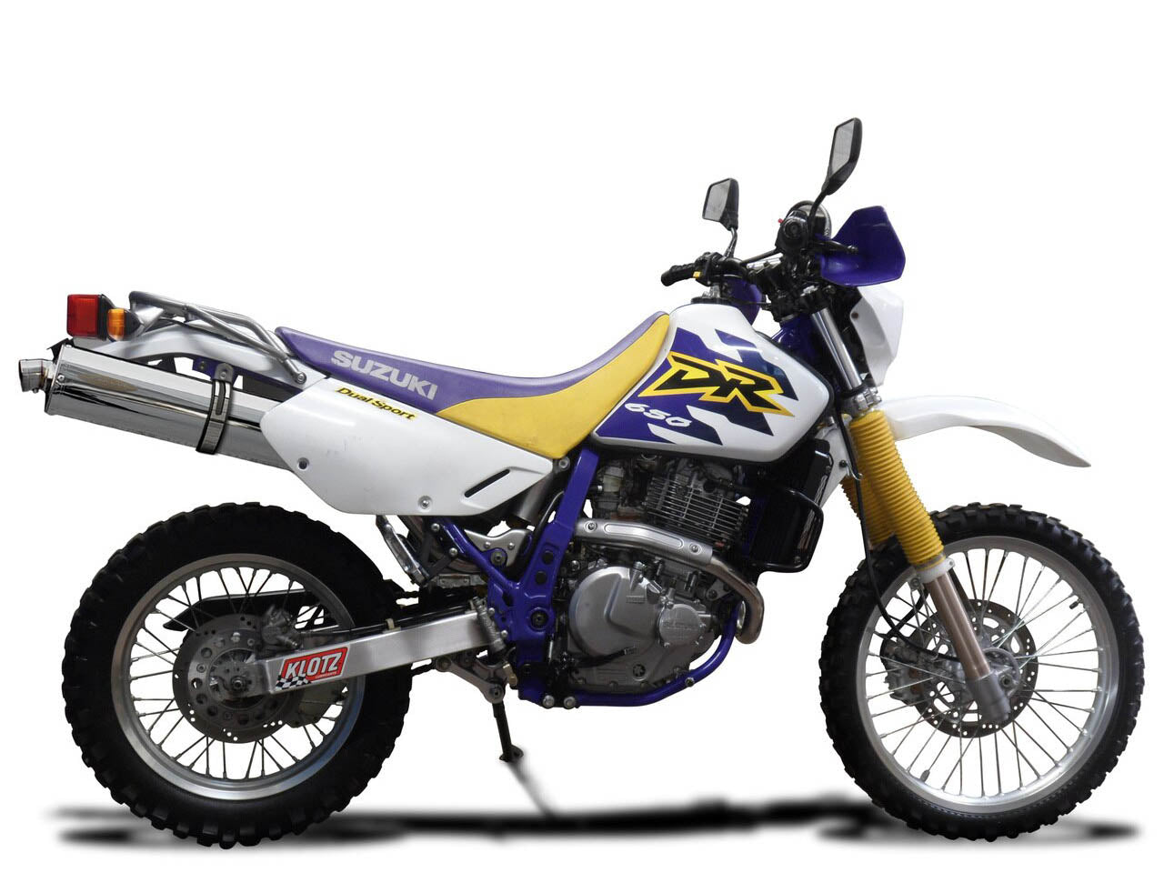 DELKEVIC Suzuki DR650 S/SE (96/19) Full Exhaust System with Stubby 18" Silencer