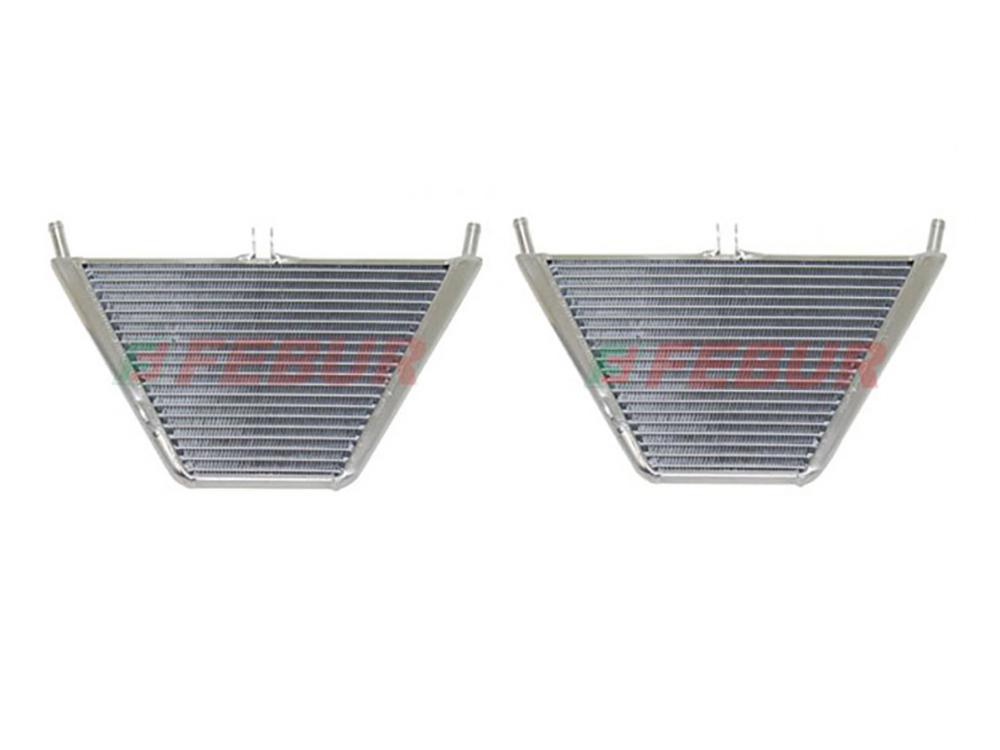 FEBUR Kawasaki ZX-10R (08/10) Additional Racing Water Radiator (With silicon hoses)