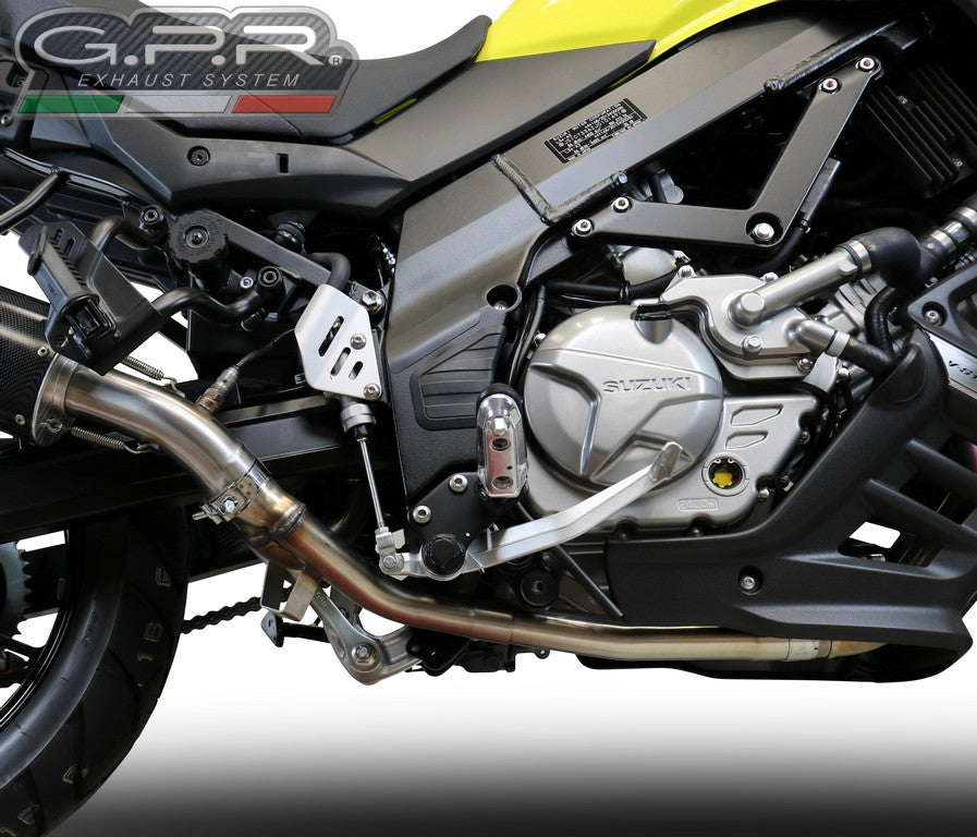 GPR Suzuki DL650 V-Strom (2017+) Full Exhaust System "GP Evo 4 Poppy" (EU homologated)
