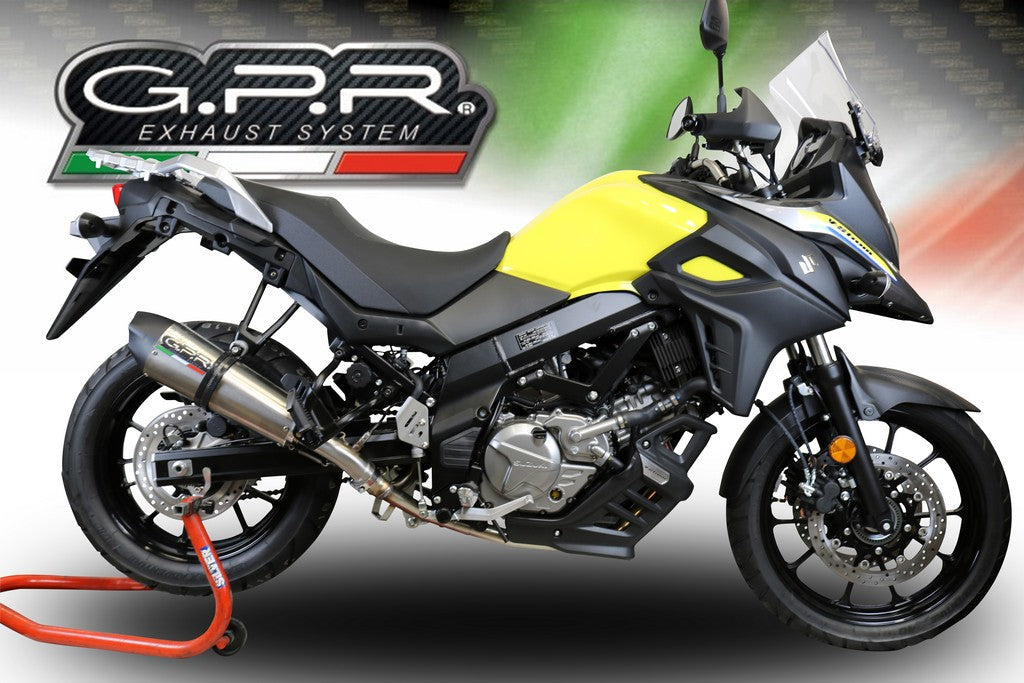 GPR Suzuki DL650 V-Strom (2017+) Full Exhaust System "GP Evo 4 Titanium" (EU homologated)