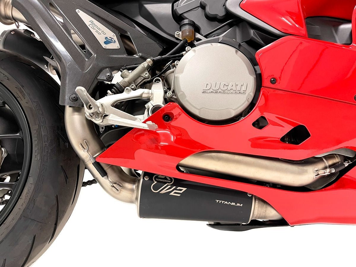 D220 - TERMIGNONI Ducati Panigale V2 / Streetfighter (2020+) Titanium Full Exhaust System (SBK replica; racing only)