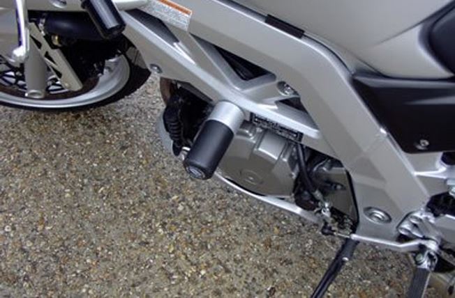 CP0123BK - R&G RACING Suzuki SV1000/S (06/07) Frame Crash Protection Sliders "Classic"