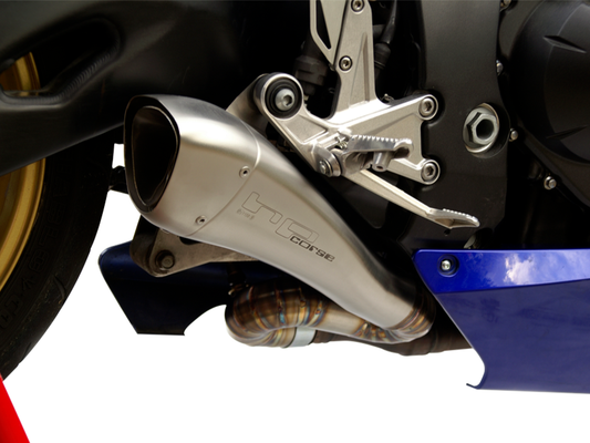 HP CORSE Honda CBR1000RR (08/13) Slip-on Exhaust "Hydroform Satin" (EU homologated)