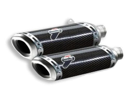 005CR - TERMIGNONI Ducati Streetfighter 1098/848 Carbon Dual Slip-on Exhaust (racing)